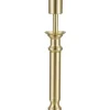 SQUARE Lampfot 32cm Borstad mässing