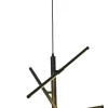 STECCO Taklampa LED 60cm Svart Dimbar