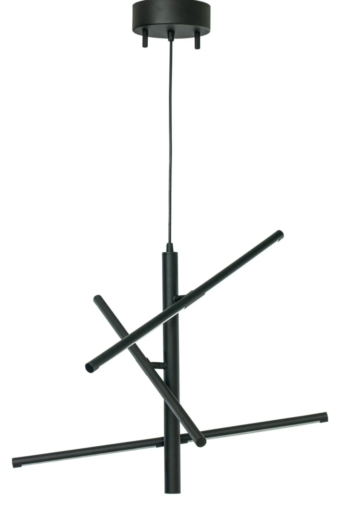 STECCO Taklampa LED 60cm Svart Dimbar