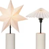 STILA Fot, Skärm & Stjärna 50cm Vit/Svart
