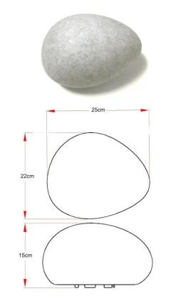 STONE Trädgårdssten 22cm 12V IP54