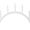 STORM BÅGE Träljusstake 89cm Vit