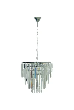 STRATI Taklampa 45cm Krom/Klar