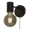STRICT Vägglampa 13,5cm Svart
