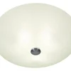 STRÅLA Plafond 50cm Vit/Stål