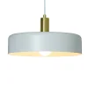 SUVI Taklampa 35cm Vit/Mässing