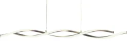 SWIRL Takpendel LED Dimbar 109cm Stål