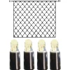 System LED Ljusnät Extra 3x3m 192LED Svart/Varmvit