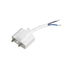 TAKKONTAKT DCL Ojordad 20cm kabel Vit PR Home
