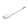 TAKKONTAKT Ojordad 19cm Kabel Vit Cottex