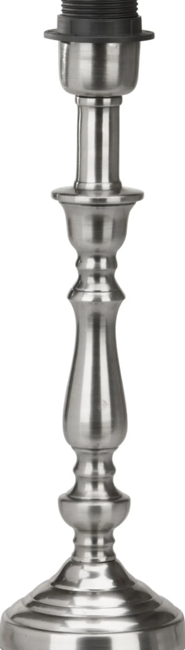 THERESE Lampfot 34cm Antiksilver