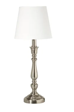 THERESE Lampfot 42cm Antiksilver