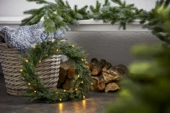 THUJA Krans 20LED 40cm Grön IP44