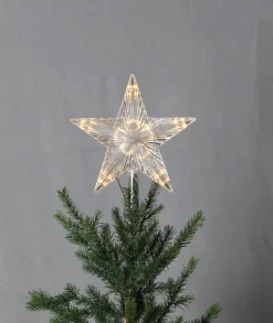 Topsy Toppstjärna 22cm Transparent