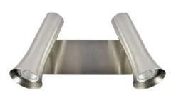 TORONTO Vägglampa Dubbel 27cm Satin nickel