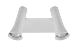 TORONTO Vägglampa Dubbel 27cm Vit