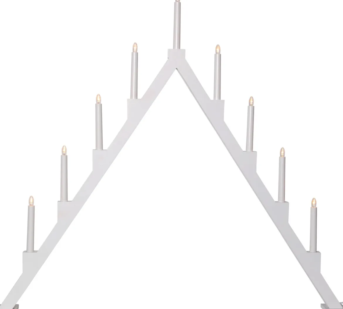 TORPA Ljusstake Vit 85cm