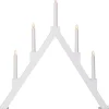 TORPA Träljusstake 57,5cm Vit