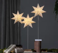 TOTTO Stjärna på fot 80cm Ek