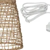 TOVE Lampskärm inkl Sladd 23cm Natur IP44