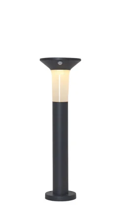 VALTA Solcells-pollare Sensor 55/90cm Grafit