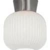 VANJA Plafond 20cm Vit/Stål