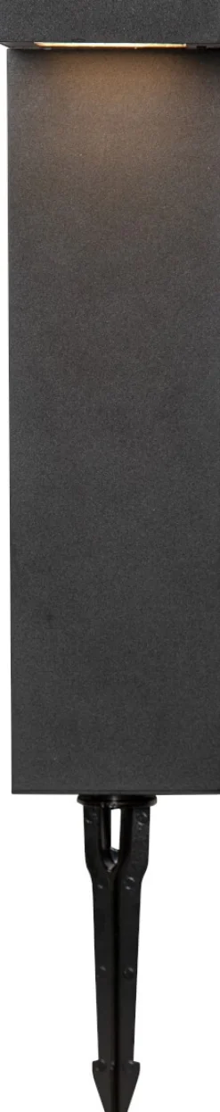 VICINI Solcells-pollare 38cm Svart