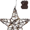 VICKE STAR Utomhusdekoration Batteri 30cm Svart IP44