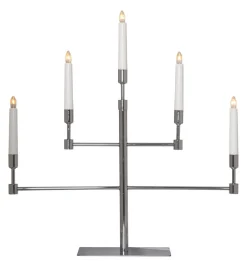 VIDE Ljusstake 5L 53cm Krom