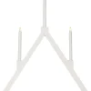 VIKA Ljusstake Batteri 64cm LED Vit