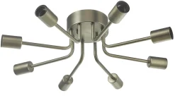 VINCENT Plafond 8L 60cm Antik Nickel
