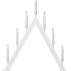 VIND Ljusstake 7L 63cm Vit
