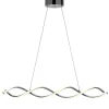 VINDLA LED Takpendel 87cm Krom