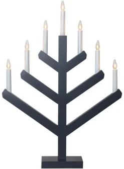 VINGA Ljusstake 7L 62cm Grafit