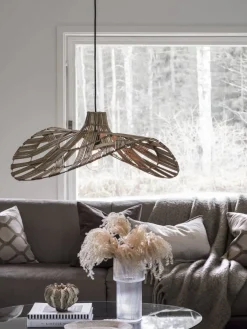 WELLA Taklampa Utomhus FlexOut 81cm Natur Rotting