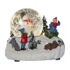 WINTERVILLE Panorama Snögubbe Batteri 12cm