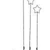 WIZARD Utomhusdekoration Batteri 60cm Svart