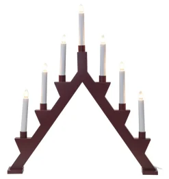 ZACK Träljusstake 53cm Röd